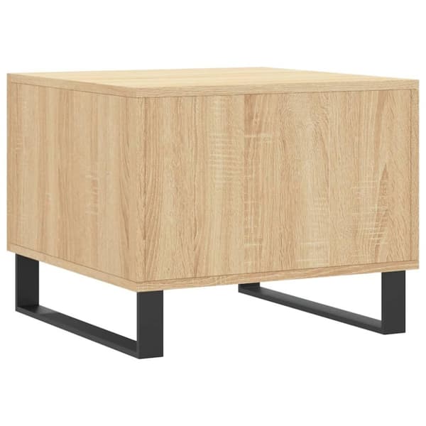 vidaXL Salongbord 2 stk sonoma eik 50x50x40 cm konstruert tre