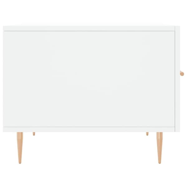 vidaXL sofaborde 2 stk. 50x50x40 cm konstrueret træ hvid