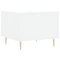 Miniatyrbilde 8 av 11: vidaXL Salongbord 2 stk hvit 50x50x40 cm konstruert tre