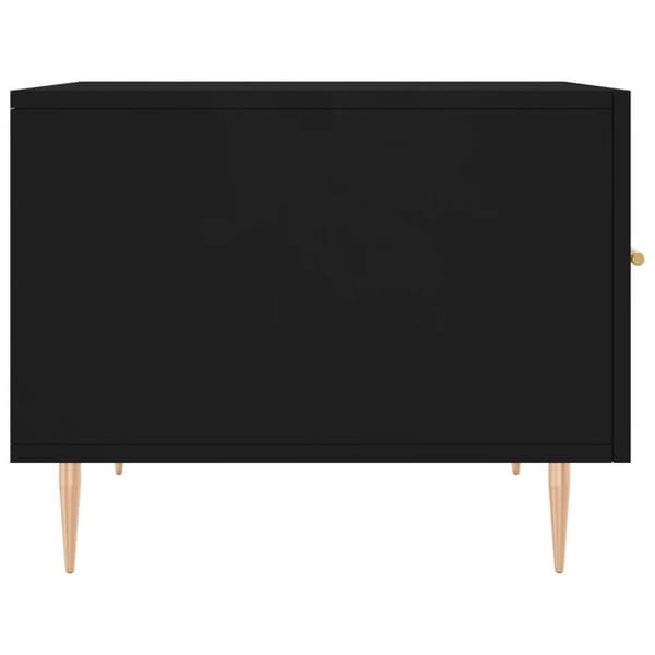 vidaXL sofaborde 2 stk. 50x50x40 cm konstrueret træ sort