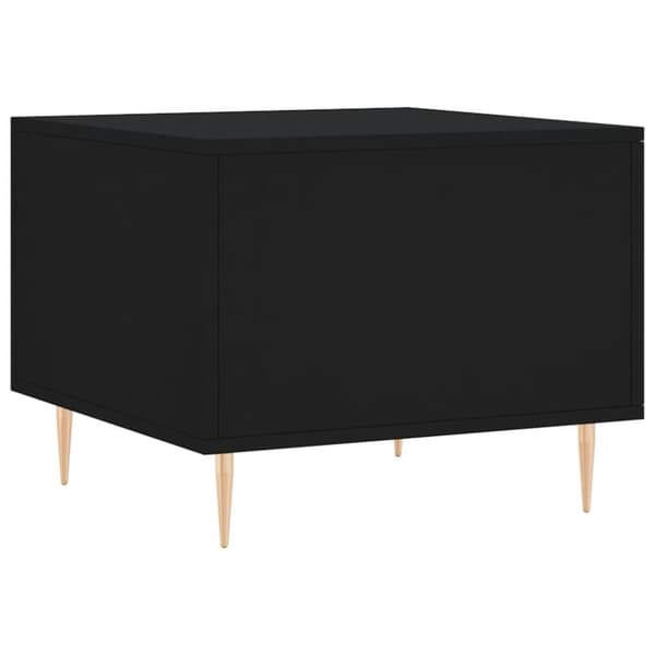 vidaXL sofaborde 2 stk. 50x50x40 cm konstrueret træ sort