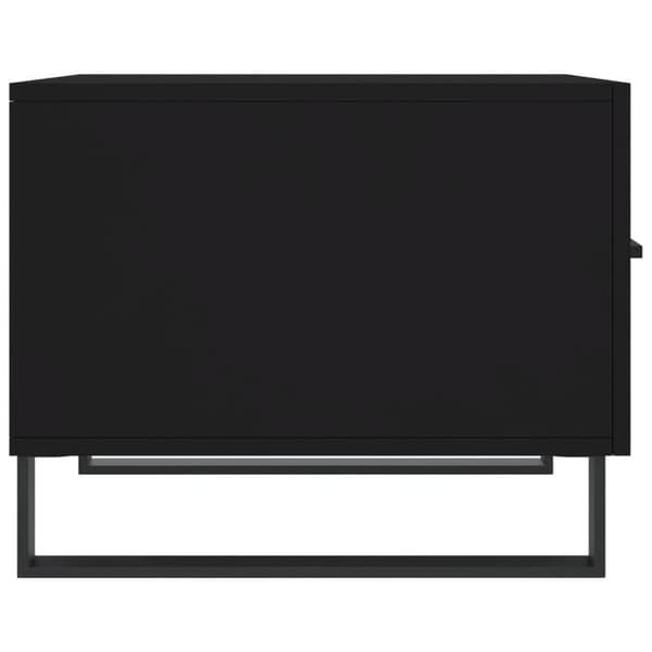 vidaXL sofaborde 2 stk. 50x50x40 cm konstrueret træ sort