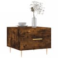 Pikkukuva 2 / 11: vidaXL Sohvapöydät 2 kpl savutammi 50x50x40 cm tekninen puu
