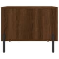 Miniatyrbilde 7 av 11: vidaXL Salongbord 2 stk brun eik 50x50x40 cm konstruert tre