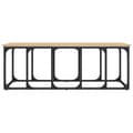 Miniatyrbillede 4 af 9: vidaXL sofabord 100x50x35,5 cm konstrueret træ sonoma-eg