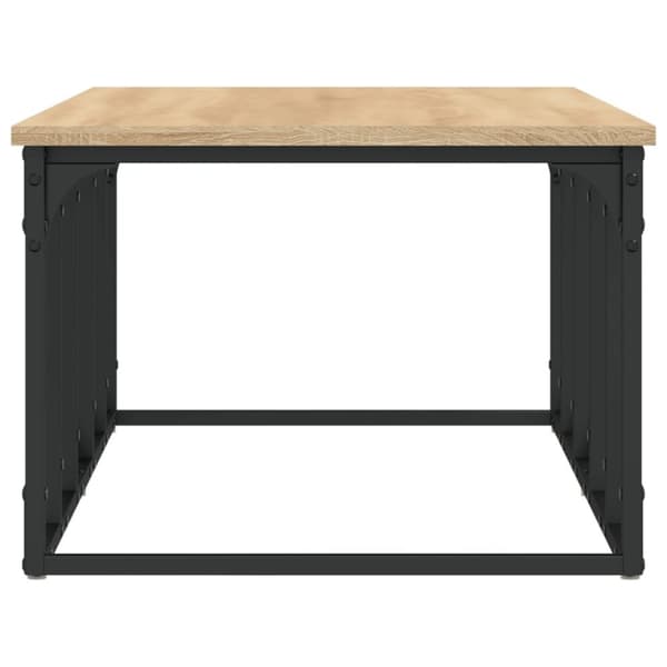vidaXL sofabord 100x50x35,5 cm konstrueret træ sonoma-eg