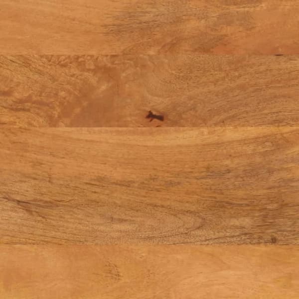 vidaXL Soffbord brun och svart 80x54x40 cm massivt mangoträ