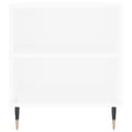 Miniatyrbilde 7 av 11: vidaXL Salongbord hvit 102x44,5x50 cm konstruert tre
