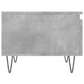 Miniatyrbilde 8 av 11: vidaXL Saongbord 2 stk betonggrå 50x46x35 cm konstruert tre
