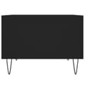 Pikkukuva 5 / 9: vidaXL Sohvapöytä musta 60x50x36,5 cm tekninen puu