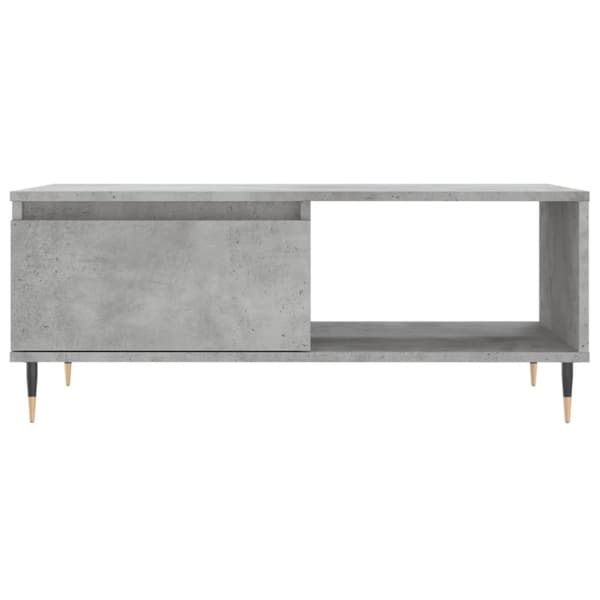 vidaXL sofabord 90x50x36,5 cm konstrueret træ betongrå