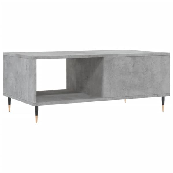 vidaXL sofabord 90x50x36,5 cm konstrueret træ betongrå