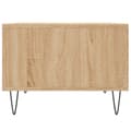 Miniatyrbillede 5 af 9: vidaXL sofabord 60x50x36,5 cm konstrueret træ sonoma-eg