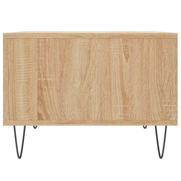 vidaXL sofabord 60x50x36,5 cm konstrueret træ sonoma-eg