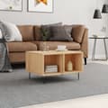 Miniatyrbillede 2 af 9: vidaXL sofabord 60x50x36,5 cm konstrueret træ sonoma-eg