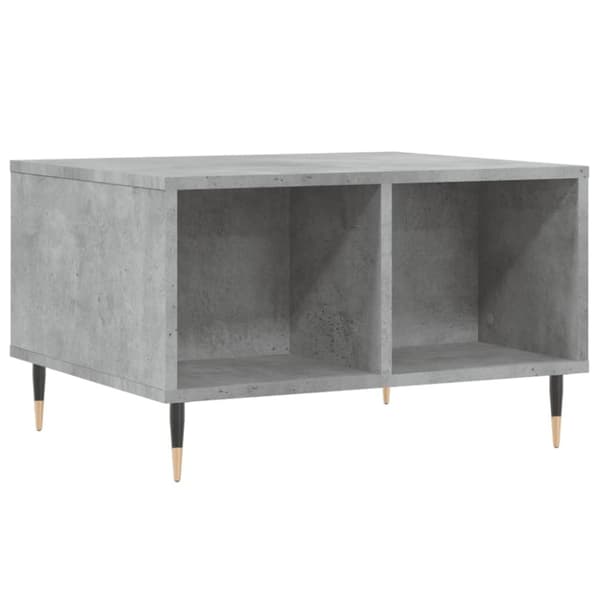 vidaXL sofabord 60x50x36,5 cm konstrueret træ betongrå