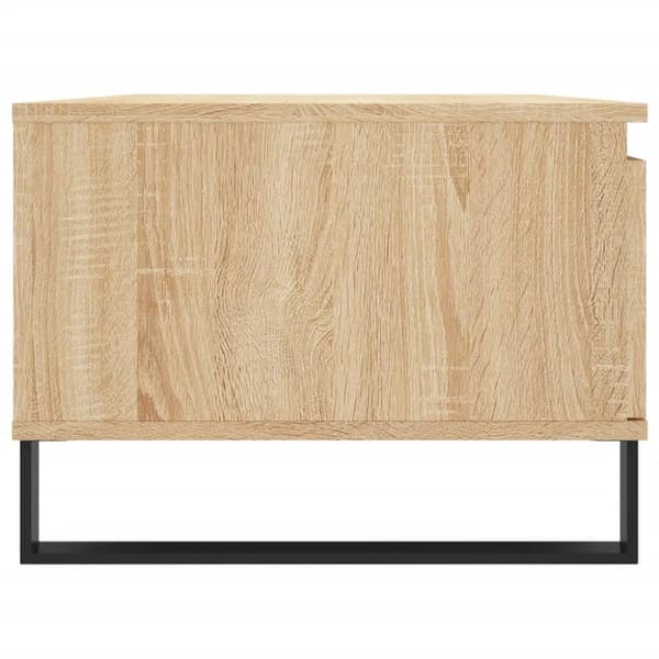 vidaXL Salongbord sonoma eik 90x50x36,5 cm konstruert tre