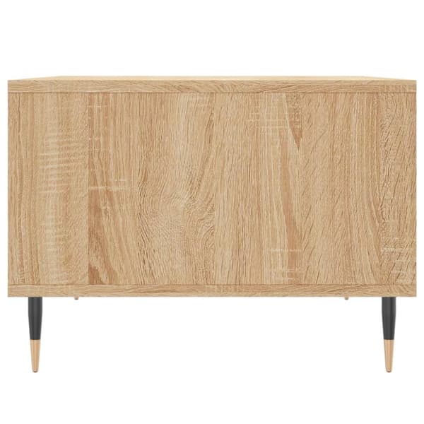 vidaXL Soffbord sonoma-ek 60x50x36,5 cm konstruerat trä