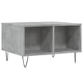 Miniatyrbillede 6 af 9: vidaXL sofabord 60x50x36,5 cm konstrueret træ betongrå