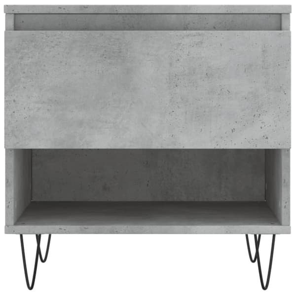 vidaXL sofaborde 2 stk. 50x46x50 cm konstrueret træ betongrå