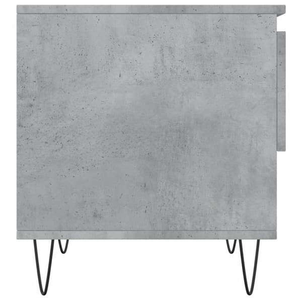 vidaXL sofaborde 2 stk. 50x46x50 cm konstrueret træ betongrå