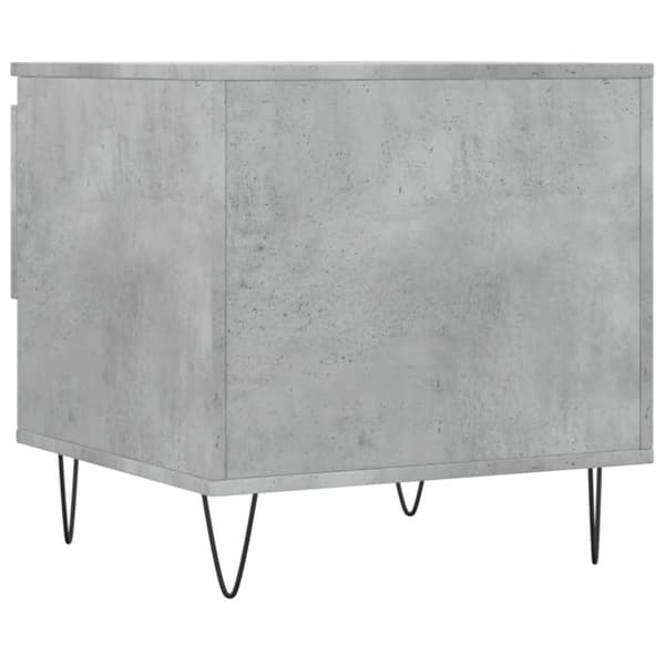 vidaXL sofaborde 2 stk. 50x46x50 cm konstrueret træ betongrå