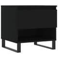 Miniatyrbillede 5 af 11: vidaXL sofaborde 2 stk. 50x46x50 cm konstrueret træ sort
