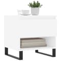 Miniatyrbilde 3 av 11: vidaXL Salongbord 2 stk hvit 50x46x50 cm konstruert tre