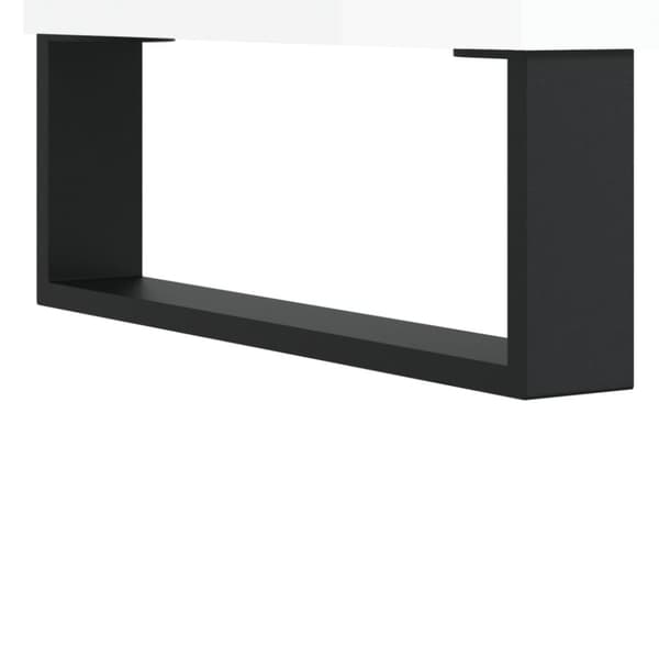 vidaXL Salongbord 2 stk hvit 50x46x50 cm konstruert tre