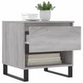 Miniatyrbilde 4 av 11: vidaXL Salongbord 2 stk grå sonoma 50x46x50 cm konstruert tre