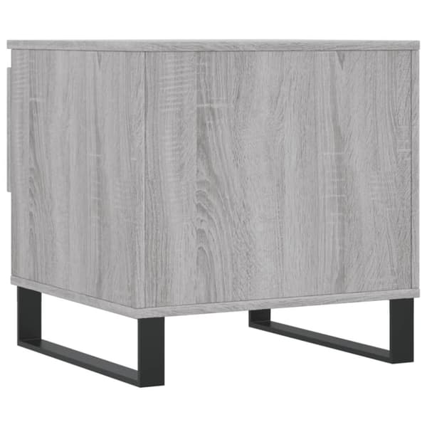 vidaXL Salongbord 2 stk grå sonoma 50x46x50 cm konstruert tre