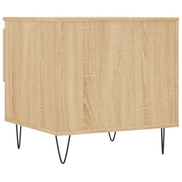 vidaXL Salongbord sonoma eik 50x46x50 cm konstruert tre