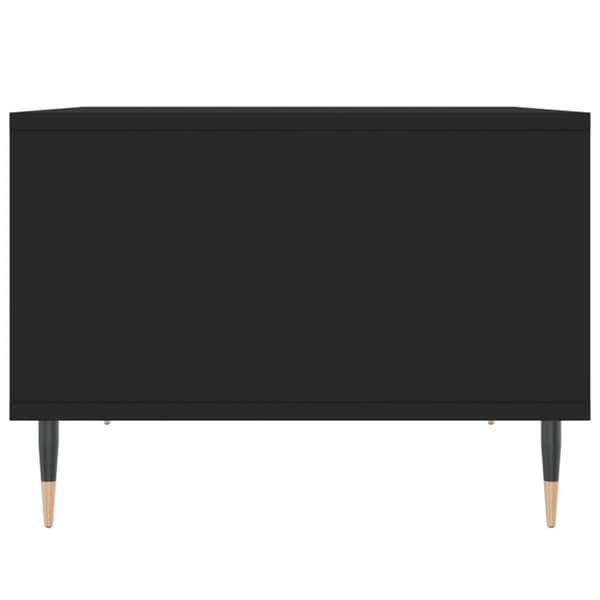 vidaXL Soffbord svart 60x50x36,5 cm konstruerat trä