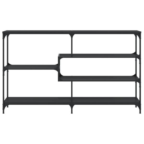 vidaXL konsolbord 160x32x95 cm konstrueret træ sort