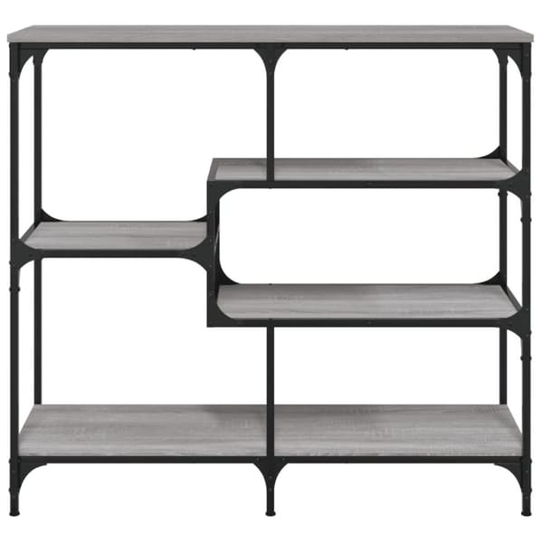 vidaXL Konsolipöytä harmaa Sonoma 103x32x95 cm tekninen puu