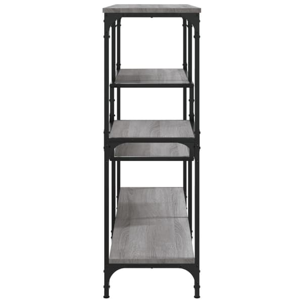 vidaXL Konsolipöytä harmaa Sonoma 103x32x95 cm tekninen puu