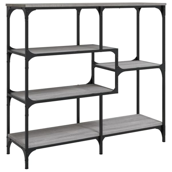 vidaXL Konsolipöytä harmaa Sonoma 103x32x95 cm tekninen puu