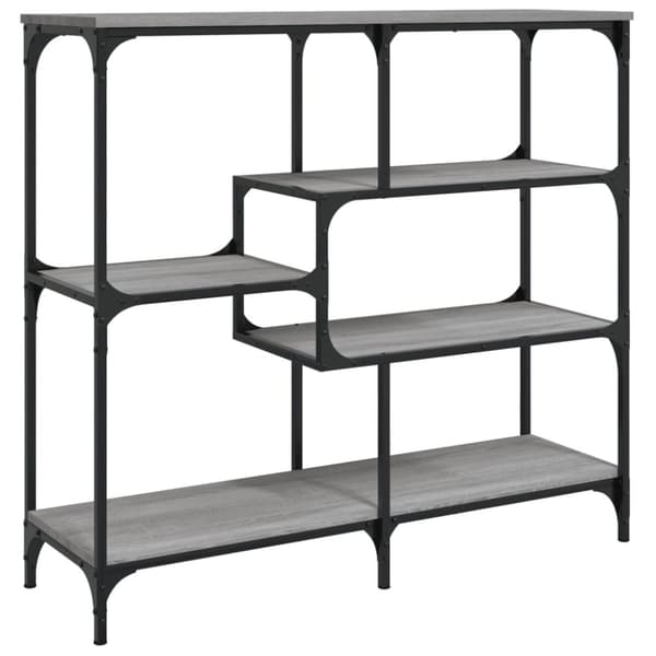 vidaXL konsolbord 103x32x95 cm konstrueret træ grå sonoma-eg