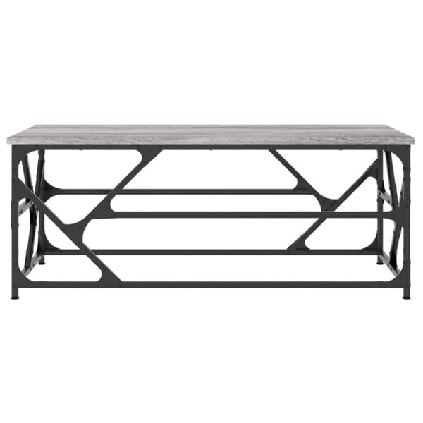 vidaXL Salongbord grå sonoma 100x50x40 cm konstruert tre