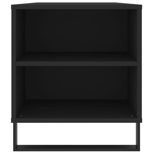 vidaXL Sohvapöytä musta 102x44,5x50 cm tekninen puu
