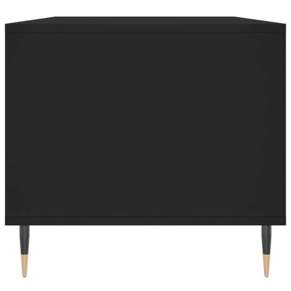 vidaXL sofabord 90x49x45 cm konstrueret træ sort
