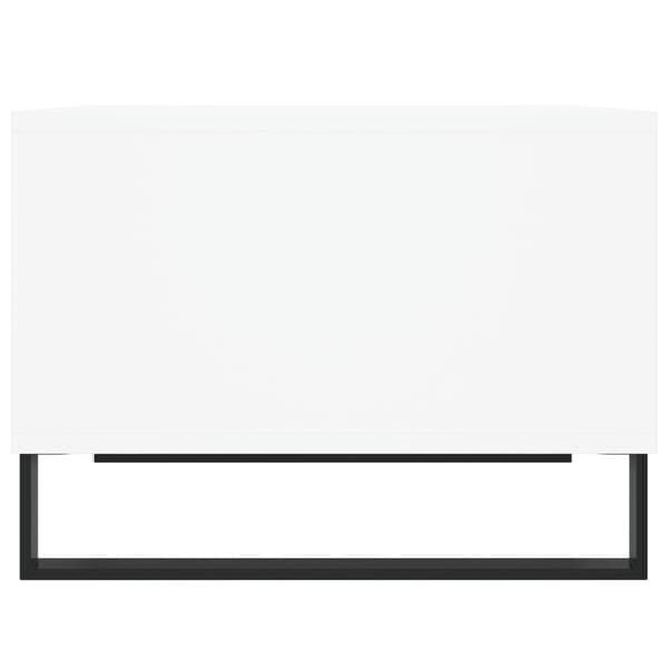 vidaXL Salongbord hvit 60x50x36,5 cm konstruert tre