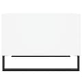 Miniatyrbilde 5 av 9: vidaXL Salongbord hvit 60x50x36,5 cm konstruert tre