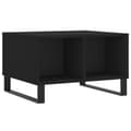 Miniatyrbilde 6 av 9: vidaXL Salongbord svart 60x50x36,5 cm konstruert tre