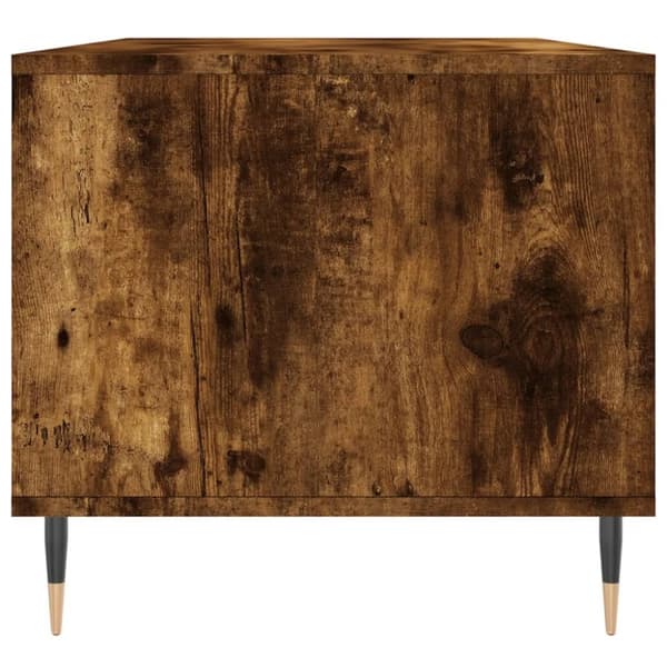 vidaXL Sohvapöytä savutammi 90x49x45 cm tekninen puu