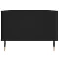 Miniatyrbilde 7 av 11: vidaXL Salongbord svart 90x50x36,5 cm konstruert tre