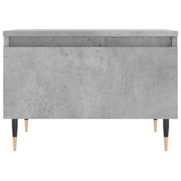 vidaXL Soffbord 2 st betonggrå 50x46x35 cm konstruerat trä