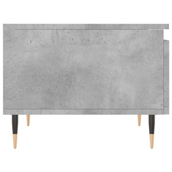 vidaXL Soffbord 2 st betonggrå 50x46x35 cm konstruerat trä