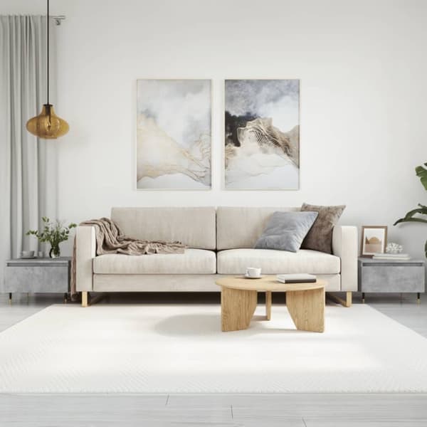 vidaXL Soffbord 2 st betonggrå 50x46x35 cm konstruerat trä