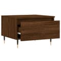 Miniatyrbilde 6 av 11: vidaXL Salongbord 2 stk brun eik 50x46x35 cm konstruert tre